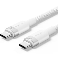 Изображение товара Кабель USB Type C 2м Vention 240W 5А для быстрой зарядки и передачи данных
