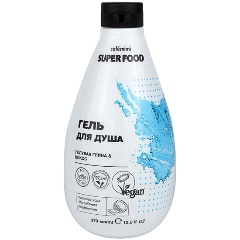 Изображение товара Гель для душа Cafe Mimi Голубая глина и Кокос 370 мл натуральное очищение и питание