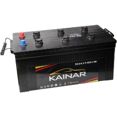 Изображение товара Аккумулятор KAINAR, 220x280x500, обратная полярность грузовая, 230 Ач, 6СТ230(3)