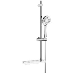 Изображение товара Душевой гарнитур Kaiser R-1110 с полкой, хромированный