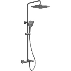 Изображение товара Душевая система Kaiser Serio 05382-15 с термостатом и регулировкой высоты штанги