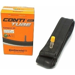 Изображение товара Велосипедная камера Continental Compact 24" для шоссе, автониппель Schrader