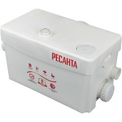 Изображение товара Канализационный насос Ресанта КН 2D 77/9/1 автоматический, для сточных вод, 220 В