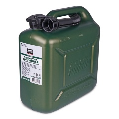 Изображение товара Канистра топливная пластик AVS 10л. (тёмн.зелён.) TPK-Z 10