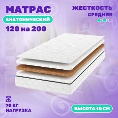 Изображение товара Матрас Капризун Джангл Джой 120х200х10 см