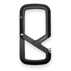 Изображение товара Карабин The James Brand the Mehlville черный стильный надежный аксессуар