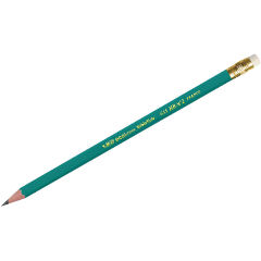 Изображение товара Карандаш чернографитный BIC EVOLUTION ЭКО HB, с ластиком, пластиковый