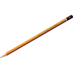 Изображение товара Карандаш чернографитный Koh-I-Noor 1500 2B, заточенный