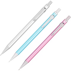 Изображение товара Механический карандаш Deli 0,5 мм металл корпус с ластиком ассорти