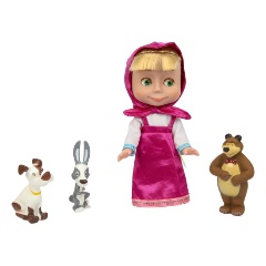 Изображение товара Кукла КАРАПУЗ 83033AN23 Маша и Медведь, озвученная, 25 см