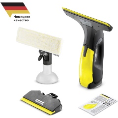 Изображение товара Стеклоочиститель Karcher WV 2 Black Edition — быстрый и без разводов уход за стеклами