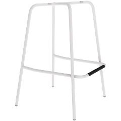 Изображение товара Каркас барного стула Sheffilton SHT-S29P белый муар металлический