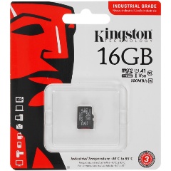 Изображение товара Карта памяти microSDHC Kingston 16Gb UHS-I U3 A1 для фото и видео