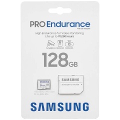 Изображение товара Карта памяти microSDXC 128Gb Samsung Pro Endurance UHS-I U3 V30 + ADP