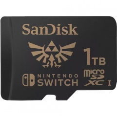Изображение товара Карта памяти microSDXC 1Tb Sandisk Nintendo Switch UHS-I U3 (100/90 MB/s)
