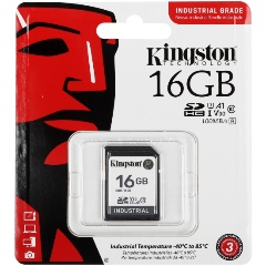   SDHC 16Gb Kingston Industrial UHS-I U3 V30 A1
