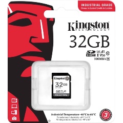   SDHC 32Gb Kingston Industrial UHS-I U3 V30 A1