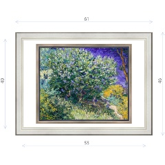 Изображение товара Картина Репродукция Брейгель Битва поста и масленницы 46х61 см в раме без стекла