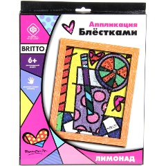 Изображение товара Набор для творчества ФАБРИКА ФАНТАЗИЙ 70407 Картина из блесток. Бритто. Лимонад