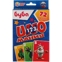 Изображение товара Развивающие карточки УМНЫЕ ИГРЫ Уномания. Буба 72 карточки