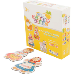 Изображение товара Картонный пазл KIDDIEART Сказка Репка, 28 дет.