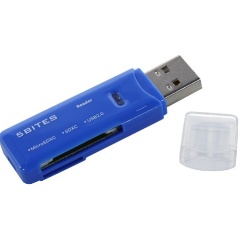 Изображение товара Картридер 5bites RE3-200BL BLUE USB 3.0 для карт памяти с двумя слотами