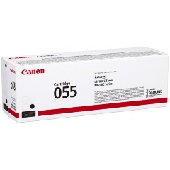 Изображение товара Картридж CANON 055 BK черный для лазерных принтеров 2300 страниц