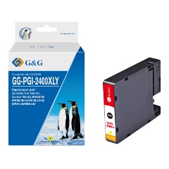 Изображение товара Струйный картридж G&G GG-PGI-2400XLY PGI-2400XL Y желтый (20.4мл) для Canon Maxify iB4040/iB4140/МВ5