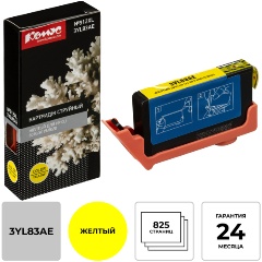 Изображение товара Струйный картридж Комус №912XL 3YL83AE жел.для HP OJ 8010/8015/8020