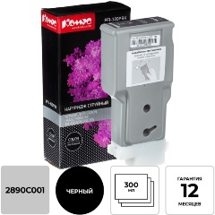 Изображение товара Струйный картридж Комус PFI-320BK (2890C001) чер. для TM-200/205/300/305