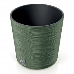 Изображение товара Кашпо для цветов Prosperplast FURU ROUND 9 л, зеленый