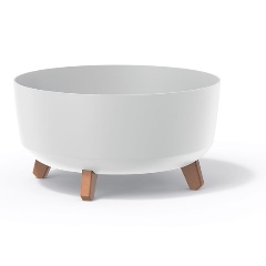 Изображение товара Кашпо для цветов Prosperplast GRACIA LOW 14.3 л, на ножках, 37.9 см (PPDGRL400L-S449)