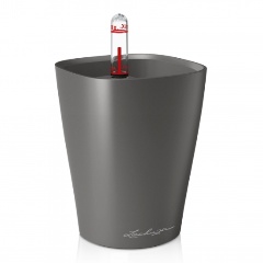 Изображение товара Кашпо с автополивом Lechuza MINI-DELTINI Антрацит