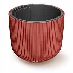 Изображение товара Кашпо Prosperplast Milly для цветов со вставкой, медный, d- 29,8 см, h-25,7 см, 14 л PPDBML300-7598U