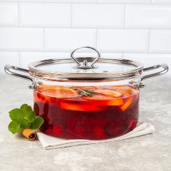 Изображение товара Кастрюля Appetite Studio 2,3л из боросиликатного стекла, не индукция