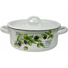 Изображение товара Кастрюля ЭМАЛЬ 1,5л с рис. (01-1608/4)