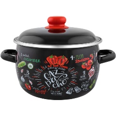 Изображение товара Кастрюля Appetite Gazpacho 3л из нержавеющей стали для индукционных плит