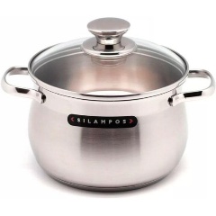 Изображение товара Кастрюля глубокая SILAMPOS РОЯЛ 6,4 л, 24см (633123VY6624)