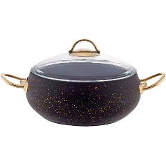 Изображение товара Кастрюля Горянка 5.5л 26 см с индукционным дном и антипригарным покрытием