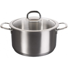 Изображение товара Кастрюля Kukmara SAFIA 3 л, с крышкой, нерж. сталь (SF-CA3020G)