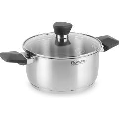 Изображение товара Кастрюля с крышкой Rondell Strike 4.8 л, 24 см (RDS-715)