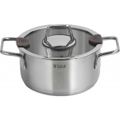 Изображение товара Кастрюля TalleR Сascade 2 л 18 см с крышкой из жаропрочного стекла