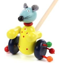 Изображение товара Каталка ФАБРИКА ФАНТАЗИЙ 47493 Мышка