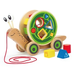 Изображение товара Каталка HAPE E0349_HP Улитка