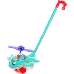 Изображение товара Каталка на палке VELD Co 115844 Вертолет для малышей от 1 года