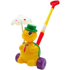 Изображение товара Каталка ПОЛЕСЬЕ Черепашка Тортила с ручкой