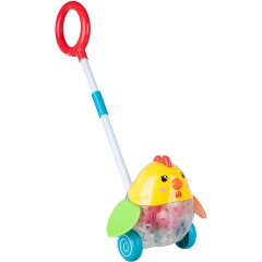 Изображение товара Яркая каталка BONDIBON ВВ2380 Курочка для развития моторики и ходьбы