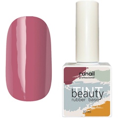 Изображение товара Каучуковая цветная база RuNail beautyTINT тон 6756 10 мл для укрепления ногтей