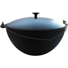 Изображение товара Казан чугунный Камская посуда с дужкой 7л - долговечный и универсальный