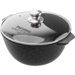 Изображение товара Казан Мечта Гранит Black Induction Pro 4.5 л антипригарное покрытие для индукции